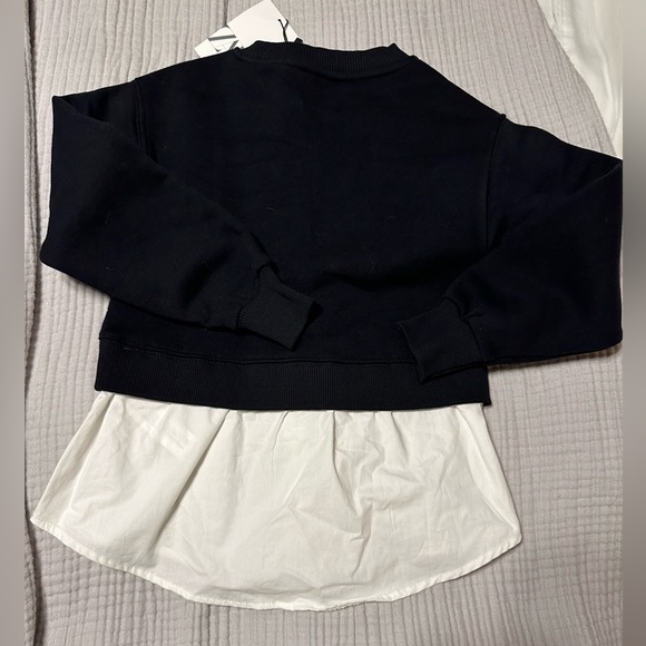 NWT Zara Sweatshirt size 8 - Picture 5 of 7
